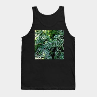 Frosty leaves Tank Top